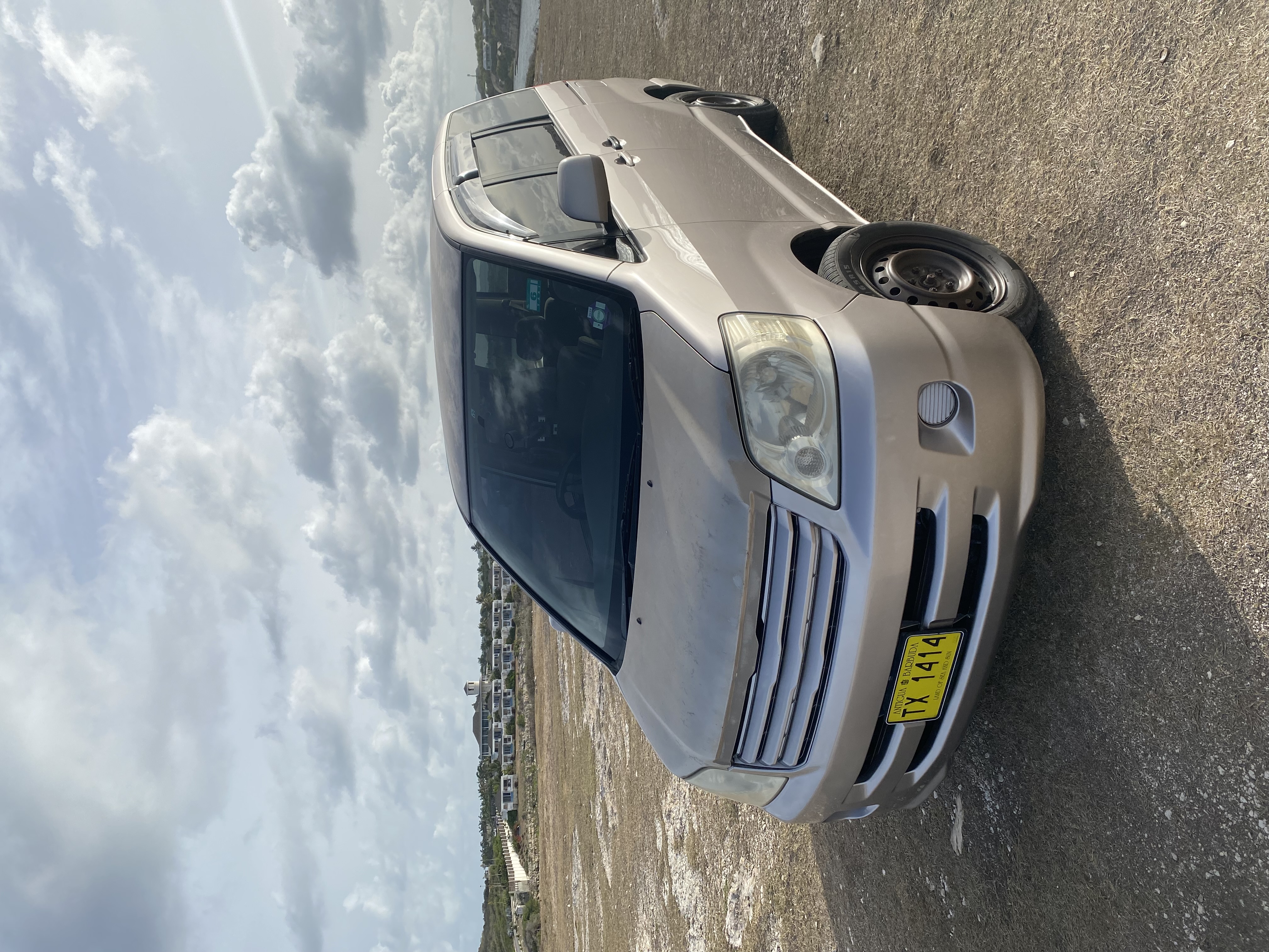 Marcus Gregory's seven-seat taxi in Antigua